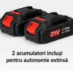 Foarfecă electrică pentru vie și livadă 21V – 2 acumulatori